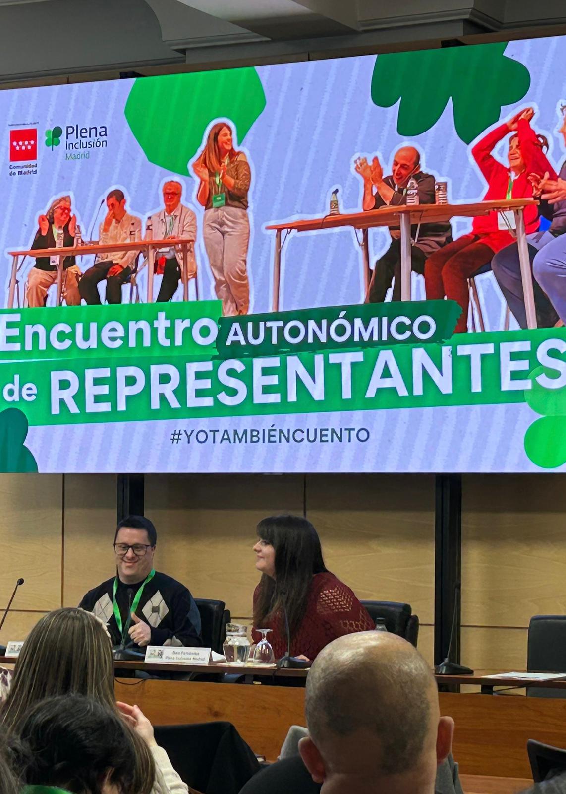 25-02-26. Fundación Raíles participa en el Encuentro Autonómico de Representantes de Plena Inclusión Madrid